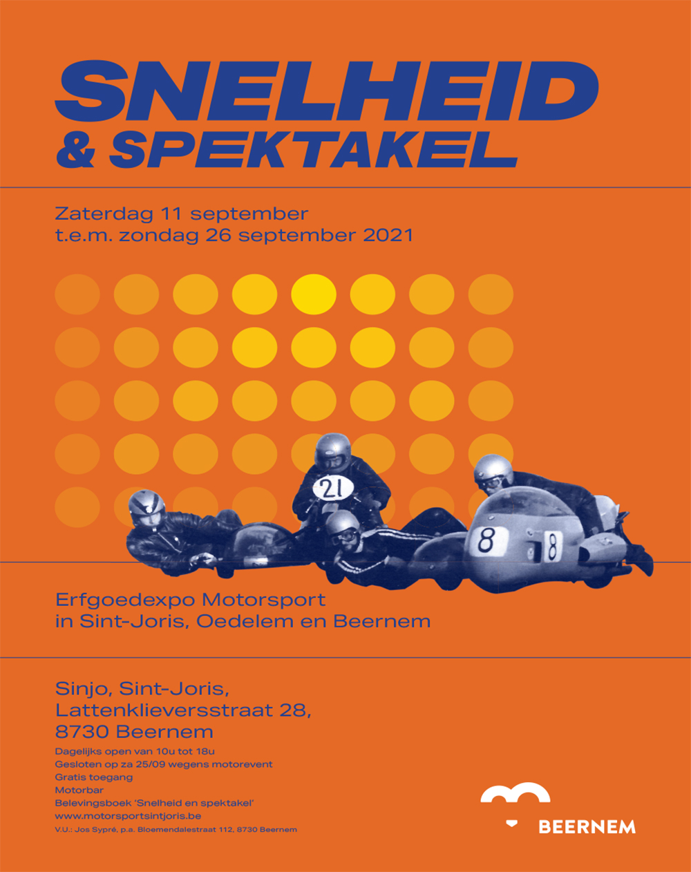 Affiche Snelheid & Spektakel